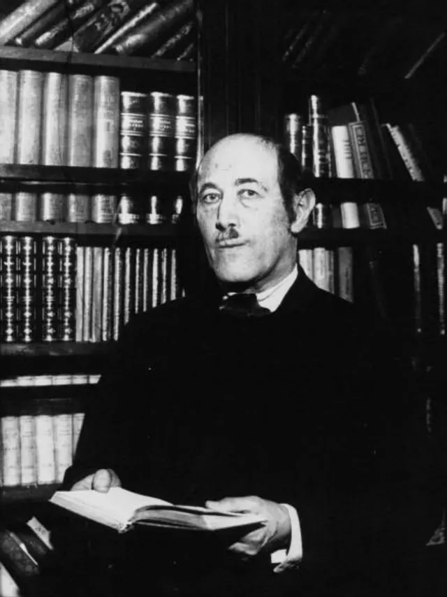 Porträt von Alfred Kerr (Robert Sennecke)